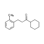 CAS#: 898790-29-9, 1-Cyclohexyl-3-(2-methylphenyl)-1-propanone