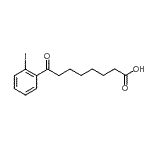 CAS#: 898790-77-7, 8-(2-Iodophenyl)-8-oxooctanoic acid
