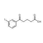 CAS#: 898790-83-5, 5-(3-Iodophenyl)-5-oxopentanoic acid