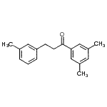 CAS 登录号：898790-84-6， 1-(3,5-二甲基苯基)-3-(3-甲基苯基)-1-丙酮