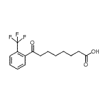 CAS#: 898791-04-3, 8-Oxo-8-[2-(trifluoromethyl)phenyl]octanoic acid