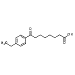 CAS#: 898791-35-0, 8-(4-Ethylphenyl)-8-oxooctanoic acid