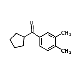 CAS#: 898791-54-3, Cyclopentyl(3,4-dimethylphenyl)methanone