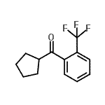 CAS#: 898791-64-5, Cyclopentyl[2-(trifluoromethyl)phenyl]methanone