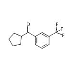 CAS#: 898791-66-7, Cyclopentyl[3-(trifluoromethyl)phenyl]methanone