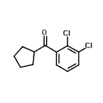 CAS#: 898791-78-1, Cyclopentyl(2,3-dichlorophenyl)methanone
