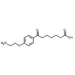 CAS#: 898791-79-2, 7-Oxo-7-(4-propoxyphenyl)heptanoic acid