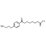 CAS#: 898791-82-7, 8-Oxo-8-(4-propoxyphenyl)octanoic acid
