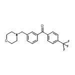 CAS#: 898792-01-3, [3-(4-Morpholinylmethyl)phenyl][4-(trifluoromethyl)phenyl]methanone