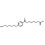 CAS#: 898792-15-9, 8-[4-(Hexyloxy)phenyl]-8-oxooctanoic acid