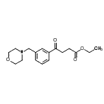 CAS#: 898792-44-4, Ethyl 4-[3-(4-morpholinylmethyl)phenyl]-4-oxobutanoate
