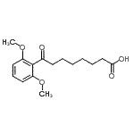 CAS#: 898792-53-5, 8-(2,6-Dimethoxyphenyl)-8-oxooctanoic acid