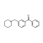 CAS#: 898792-54-6, Phenyl[3-(1-piperidinylmethyl)phenyl]methanone