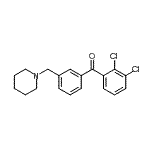 CAS#: 898793-48-1, (2,3-Dichlorophenyl)[3-(1-piperidinylmethyl)phenyl]methanone