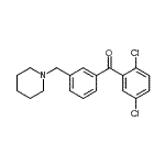 CAS#: 898793-52-7, (2,5-Dichlorophenyl)[3-(1-piperidinylmethyl)phenyl]methanone