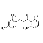 CAS 登录号：898794-11-1， 3-(2,4-二甲基苯基)-1-(2,6-二甲基苯基)-1-丙酮
