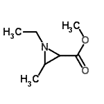 CAS#: 89895-41-0, Methyl 1-ethyl-3-methyl-2-aziridinecarboxylate