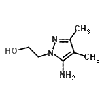 CAS#: 89896-32-2, 2-(5-Amino-3,4-dimethyl-1H-pyrazol-1-yl)ethanol