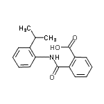 CAS#: 899143-60-3, 2-[(2-Isopropylphenyl)carbamoyl]benzoic acid