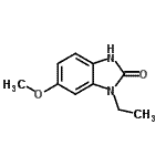 CAS#: 89930-91-6, 1-Ethyl-6-methoxy-1,3-dihydro-2H-benzimidazol-2-one