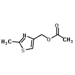 CAS#: 89937-68-8, (2-Methyl-1,3-thiazol-4-yl)methyl acetate