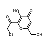 CAS#: 89938-66-9, 2-(Chloroacetyl)-3-hydroxy-6-(hydroxymethyl)-4H-pyran-4-one