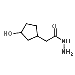 CAS#: 89940-99-8, 2-(3-Hydroxycyclopentyl)acetohydrazide