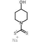 CAS#: 89970-78-5, Sodium 4-hydroxy-1-piperidinecarbodithioate