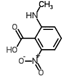 CAS#: 89976-97-6, 2-(Methylamino)-6-nitrobenzoic acid