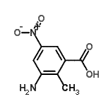 CAS#: 89977-11-7, 3-Amino-2-methyl-5-nitrobenzoic acid