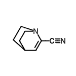 CAS#: 90006-74-9, 1-Azabicyclo[2.2.2]oct-2-ene-2-carbonitrile