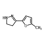 CAS#: 90006-92-1, 3-(5-Methyl-2-furyl)-4,5-dihydro-1H-pyrazole