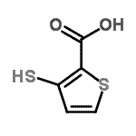 CAS#: 90033-62-8, 3-Sulfanyl-2-thiophenecarboxylic acid