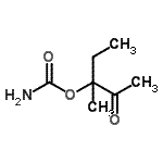 CAS#: 90049-03-9, 3-Methyl-2-oxo-3-pentanyl carbamate
