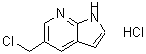 CAS#: 900514-05-8, 5-(Chloromethyl)-1H-pyrrolo[2,3-b]pyridine hydrochloride (1:1)