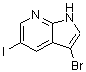 CAS#: 900514-06-9, 3-Bromo-5-iodo-1H-pyrrolo[2,3-b]pyridine