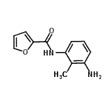 CAS 登录号：900636-13-7， N-(3-氨基-2-甲基苯基)-2-糠酰胺