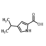 CAS#: 90087-23-3, 4-Isopropyl-1H-pyrrole-2-carboxylic acid
