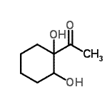 CAS#: 90113-58-9, 1-(1,2-Dihydroxycyclohexyl)ethanone