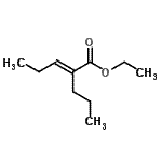 CAS#: 90124-74-6, Ethyl (2E)-2-propyl-2-pentenoate