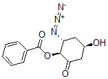 CAS 登录号:90146-07-9, 3-叠氮基-2-苯甲酰氧基-5-羟基环己酮
