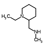 CAS#: 901585-87-3, 1-(1-Ethyl-2-piperidinyl)-N-methylmethanamine