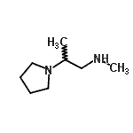CAS#: 901586-29-6, N-Methyl-2-(1-pyrrolidinyl)-1-propanamine