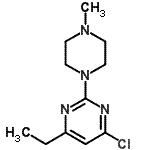CAS#: 901586-64-9, 4-Chloro-6-ethyl-2-(4-methyl-1-piperazinyl)pyrimidine