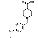 CAS 登录号：901924-23-0， 1-(4-硝基苄基)-4-哌啶羧酸