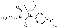 CAS#: 902-88-5, 1-(p-Ethoxyphenyl)-3-(2-hydroxyethyl)-1,3-diazaspiro[4.5]decane-2,4-dione