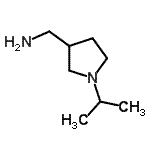 CAS#: 90203-08-0, 1-(1-Isopropyl-3-pyrrolidinyl)methanamine