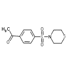 CAS#: 902137-95-5, 1-[4-(4-Thiomorpholinylsulfonyl)phenyl]ethanone