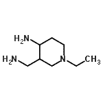 CAS#: 90225-95-9, 3-(Aminomethyl)-1-ethyl-4-piperidinamine