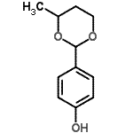 CAS#: 902262-79-7, 4-(4-Methyl-1,3-dioxan-2-yl)phenol